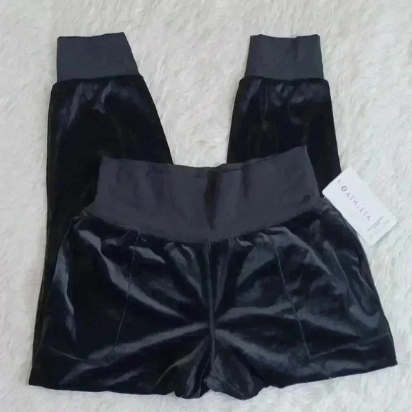 Athleta Salutation Velvet Jogger - Picture 4 of 8